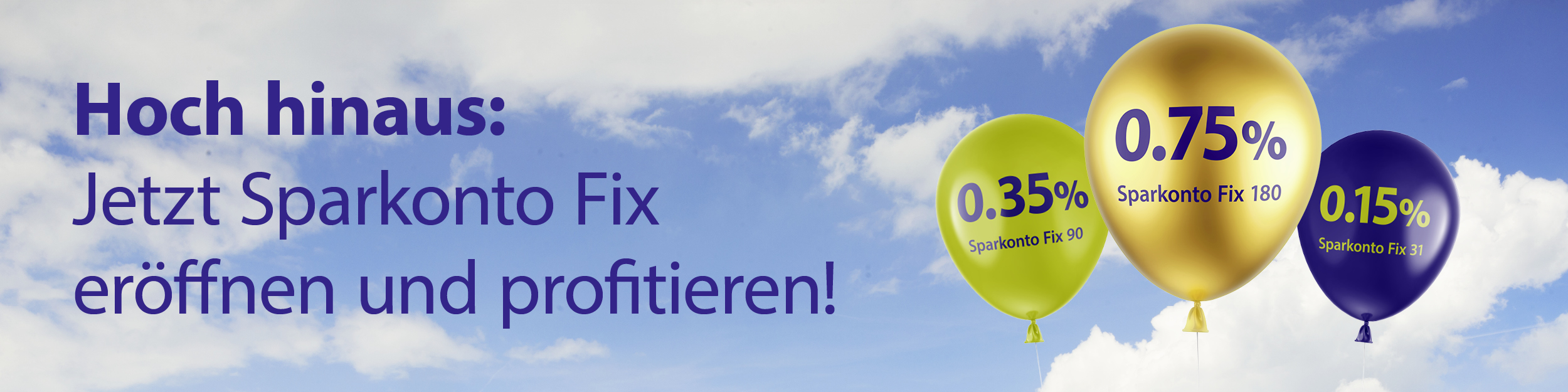 Sparkonto Fix